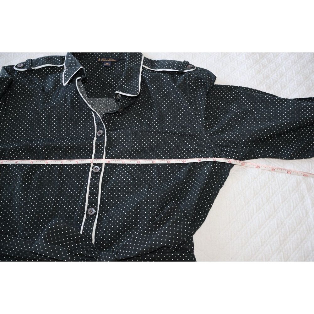 VINTAGE Brooks Brothers Polka Dot Dress 8P - Picture 8 of 9